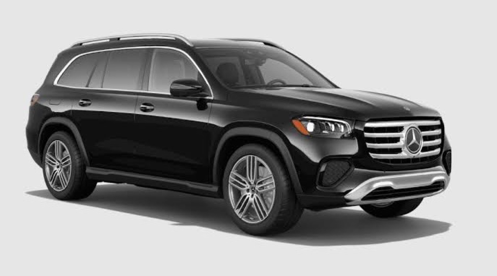 Black Mercedes-Benz GLS SUV